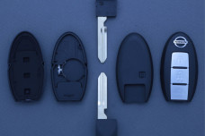 Корпус пульта Nissan SMART NSN14 3 кнопки (Праве кріплення батарейки)