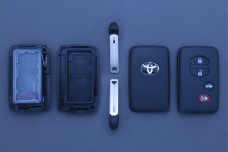 Корпус пульта Toyota SMART TOY48 3 кнопки + паніка