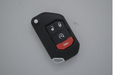 Корпус ключа Jeep   1 кнопка + паніка (Start)