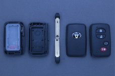 Корпус пульта Toyota SMART  3 кнопки + паніка (SUV)