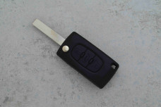 Корпус пульта Peugeot/Citroen HU83 3кнопки CE0536 (батар. на корпусі)
