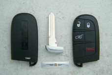 Корпус ключа Chrysler CY24 3кнопки (+паніка)