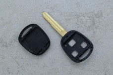 Корпус ключа Toyota TOY41 3 кнопки