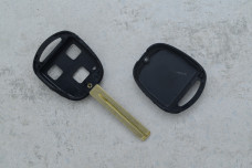 Корпус ключа Toyota  TOY40 3 кнопки (без кнопок)