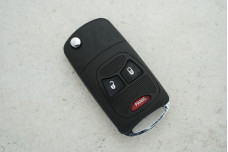 Корпус пульта Dodge 2 кнопки + паніка (під переробку)