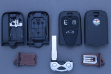 Корпус пульта Alfa Romeo SMART 3 кнопки SIP22 