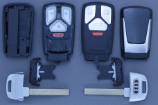 Корпус пульта Audi SMART 3 кнопки + паніка HU162 