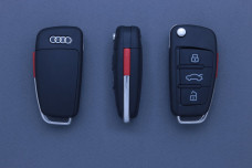 Корпус пульта Audi 3 кнопки + паніка HU66