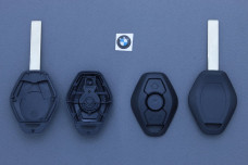 Корпус ключа BMW 3 кнопки HU92RP