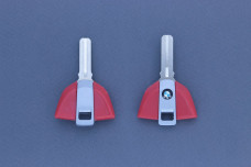 Корпус ключа BMW червоний (під чіп)