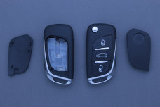 Корпус пульта Citroen DS-стиль 3 кнопки Xhorse (без леза)