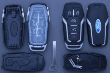 Корпус пульта Ford  Smart 4 кнопки + паніка HU101