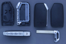 Корпус ключа Kia SMART 4 кнопки VA2