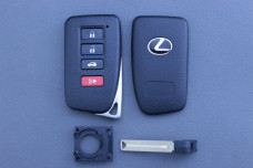 Корпус пульта Lexus SMART 3 кнопки + паніка