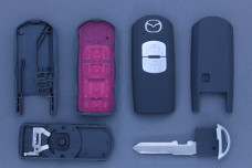 Корпус пульта Mazda SMART 2 кнопки MAZ24R