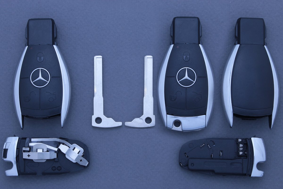 Корпус пульта Mercedes SMART 3 кнопки HU64