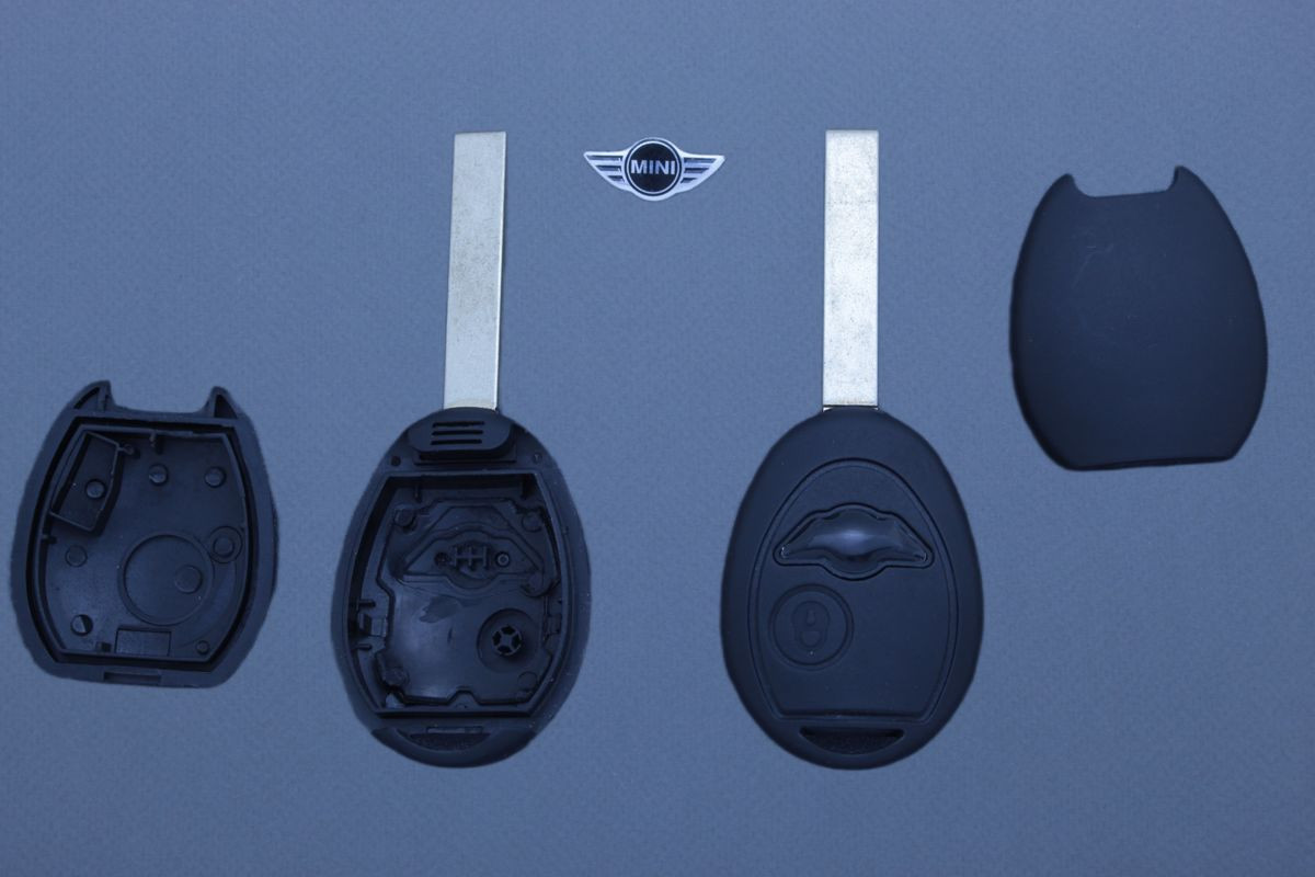 Корпус пульта Mini Cooper 2 кнопки HU100P 