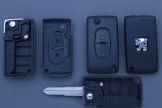 Корпус пульта Peugeot/Citroen 2 кнопки MIT11R 