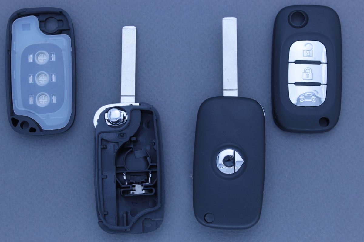 Корпус ключа Smart 3 кнопки VA2