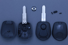 Корпус ключа SsangYong 2 кнопки SSY3 