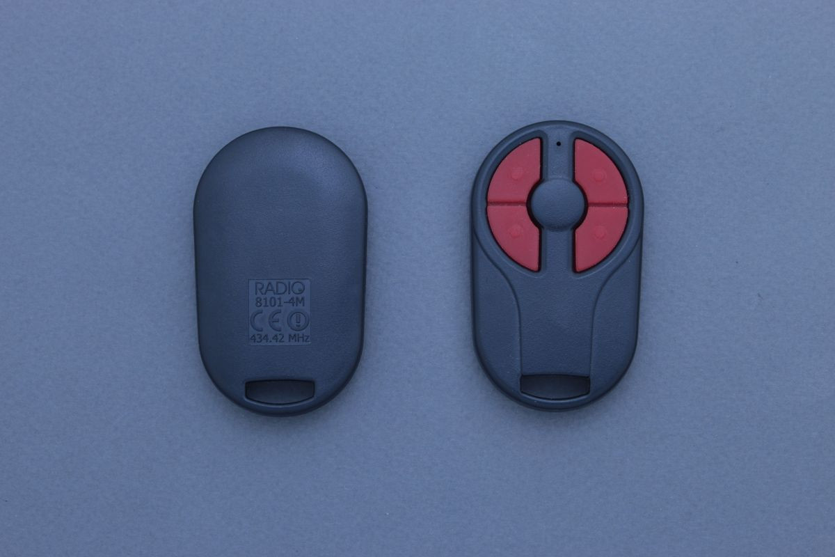 Пульт NERO RADIO 2-кан 4КН 433,05-434,79МГЦ 