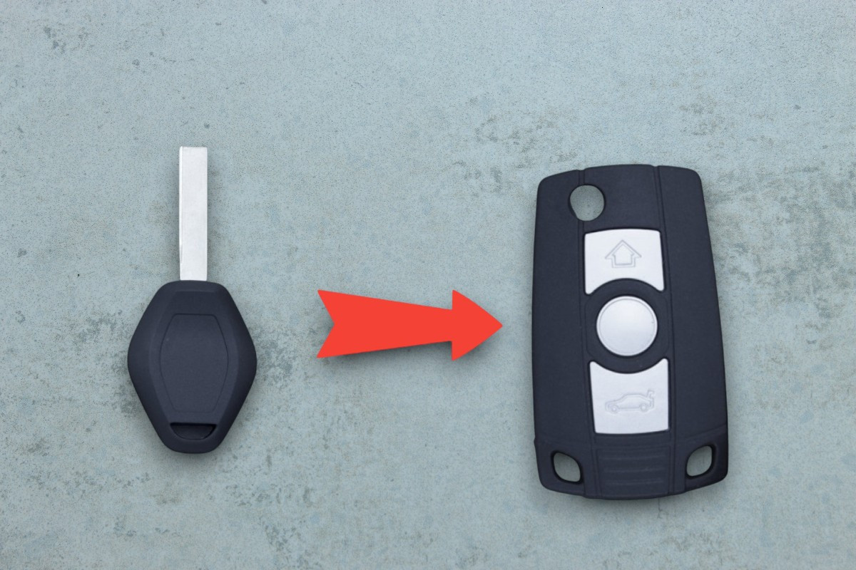 Корпус пульта BMW 3 кнопки HU92RP (під переробку)