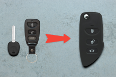Корпус ключа Hyundai / KIA  HYN14R 3 кнопки (під переробку)