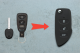 Корпус ключа Hyundai/KIA  HYN14R 3 кнопки (під переробку)
