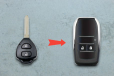 Корпус пульта Toyota TOY43 2 кнопки тип1 (під переробку)