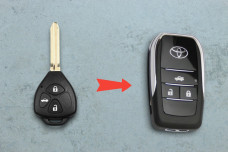 Корпус пульта Toyota TOY43 3кноки (тип 2, переробка)