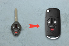 Корпус пульта Mitsubishi 3+1 кнопки (під переробку)