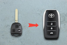 Корпус пульта Toyota TOY43 3 кнопки (під переробку)