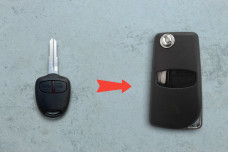 Корпус ключа Mitsubishi MIT8 2кнопки (під переробку)