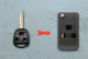 Корпус ключа Toyota  TOY43 3 кнопки (переробка)