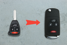 Корпус пульта Jeep CY24 3 + 1 кнопки (під переробку)