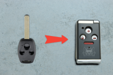 Корпус пульта Honda HON66 3+1 кнопки (під переробку)