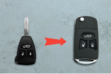 Корпус пульта Chrysler CY24 3 кнопки (під переробку)