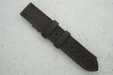 Ремінець 22мм коричневий шкіряний