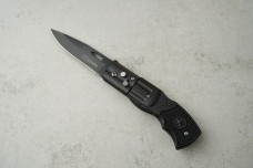 Ніж викидний Скорпіон KA703 15,5см чорний 