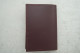 Обкладинка на паспорт бордовий шкіра