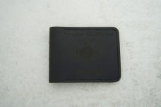 Обкладинка СБУ чорний шкіра