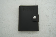 Автохолдер Ford чорний шкіра 