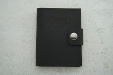 Автохолдер Nissan чорний шкіра 