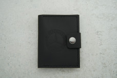 Автохолдер Mercedes чорний шкіра 