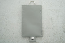 Ключниця "Дзвоник" сірий шкіра