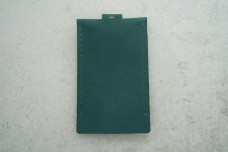 Ключниця "Дзвоник" бірюзовий шкіра