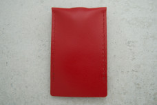 Ключниця "Дзвоник" червоний шкіра