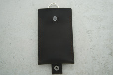 Ключниця "Дзвоник" темно-коричневий шкіра 