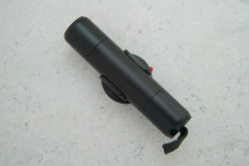 Молоток аварійний для розбиття скла із ремінним ножем, чорний