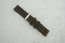Ремінець 18мм коричневий шкіряний